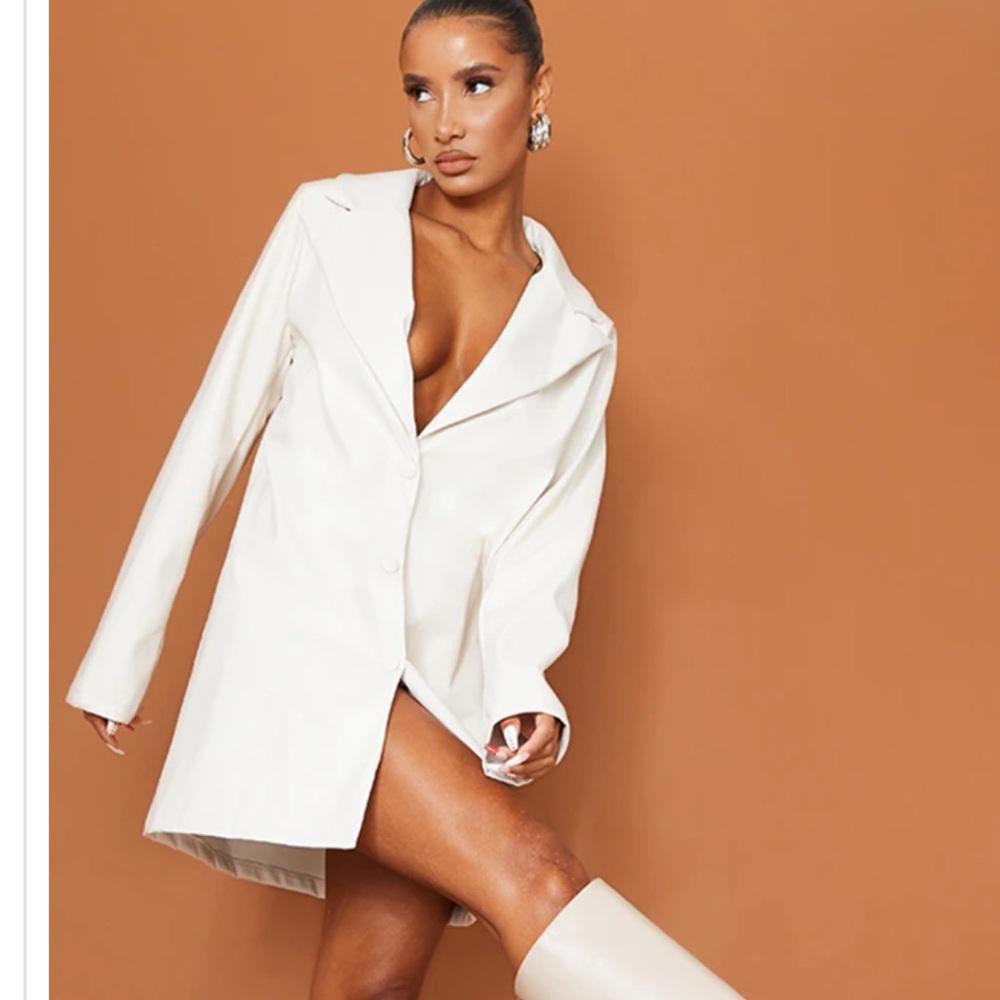 Oversized blazer dress